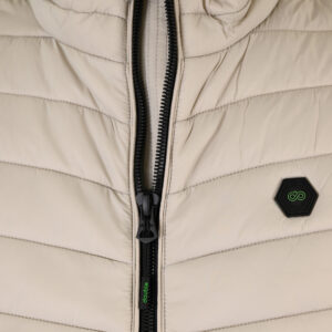 Double Αμάνικο Μπουφάν 261SMJK-2082 Greige