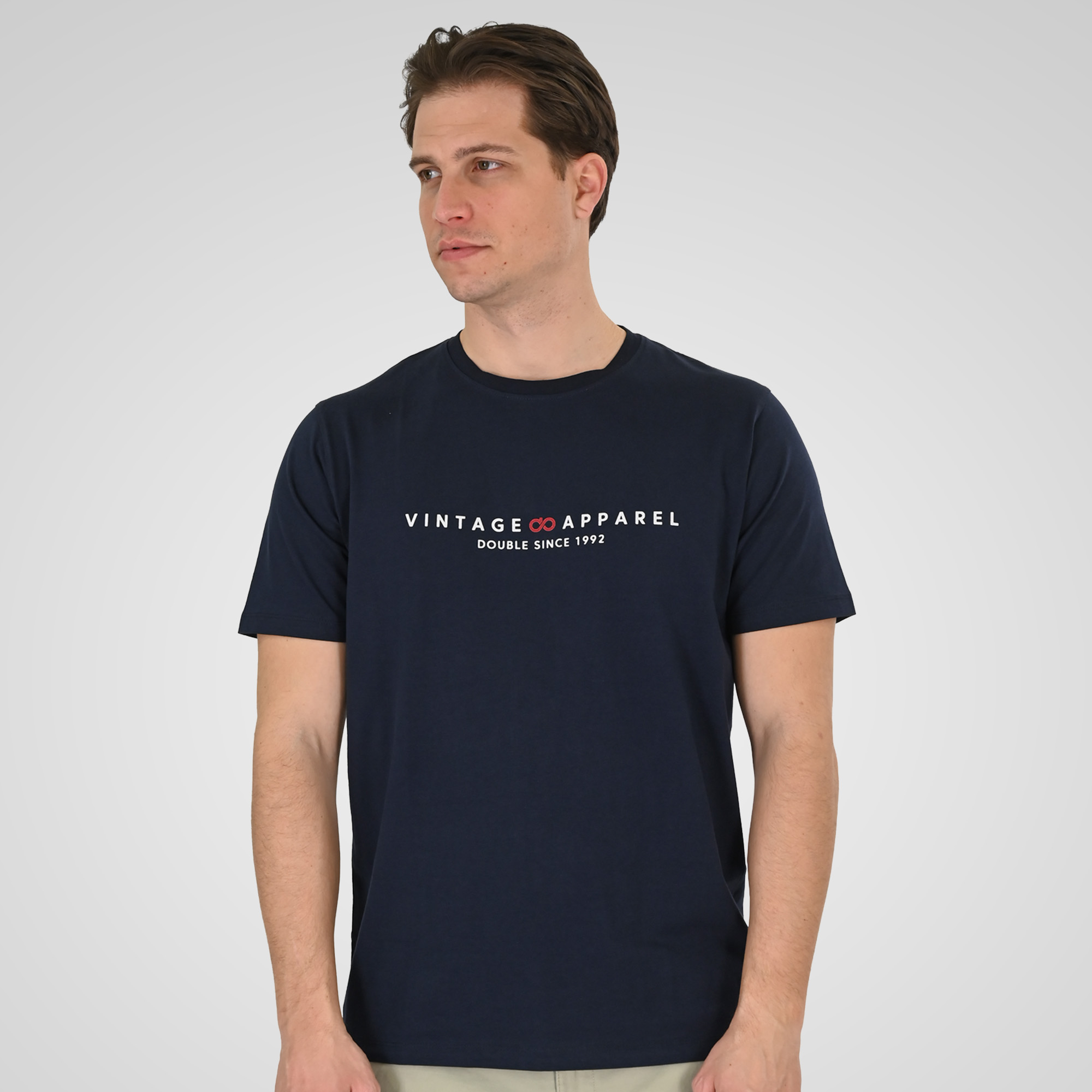 Double Ανδρικό Κοντομάνικο μακό 261TS-9125VA Navy