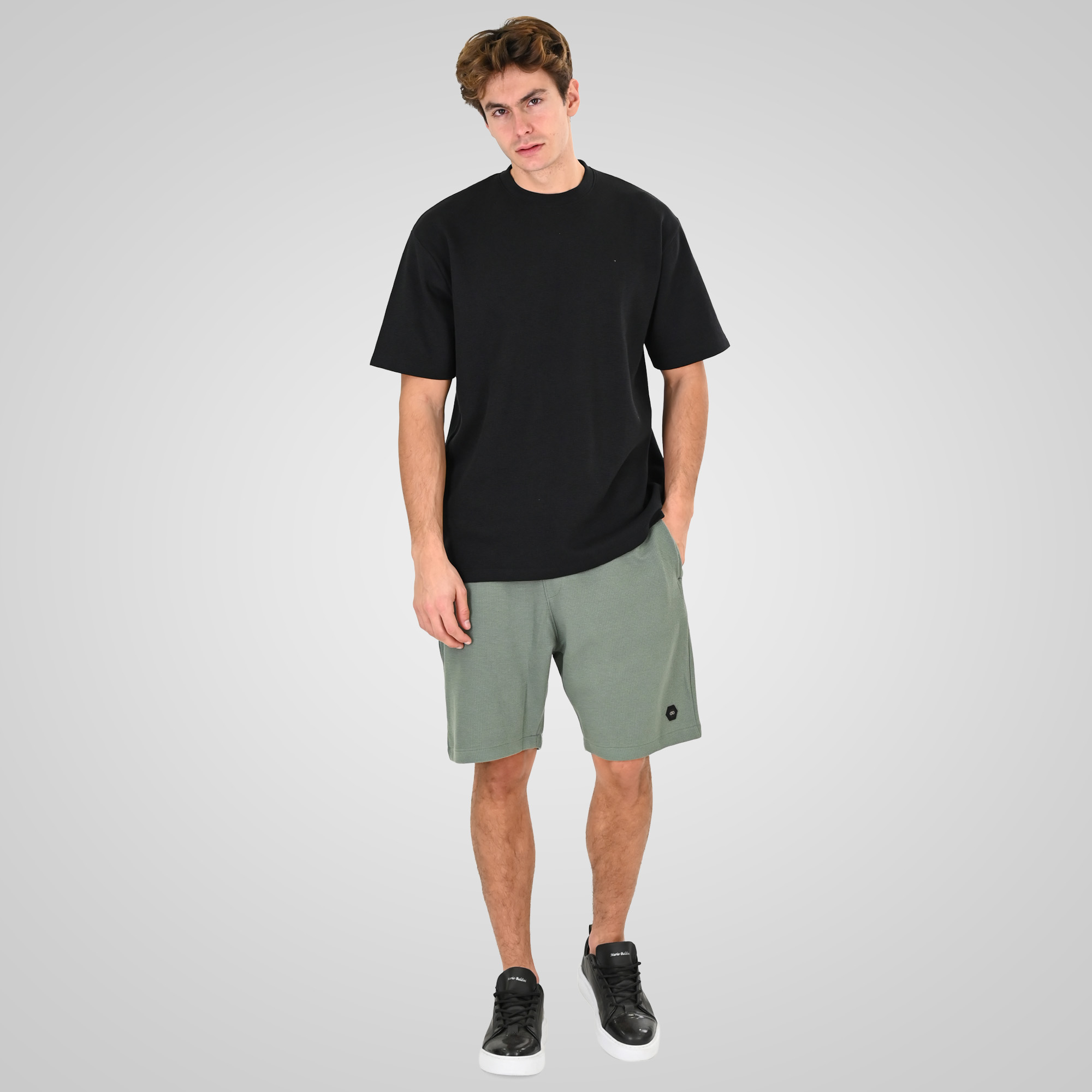 Double Κοντομάνικο Μπλουζάκι 261TS-9151VA Black