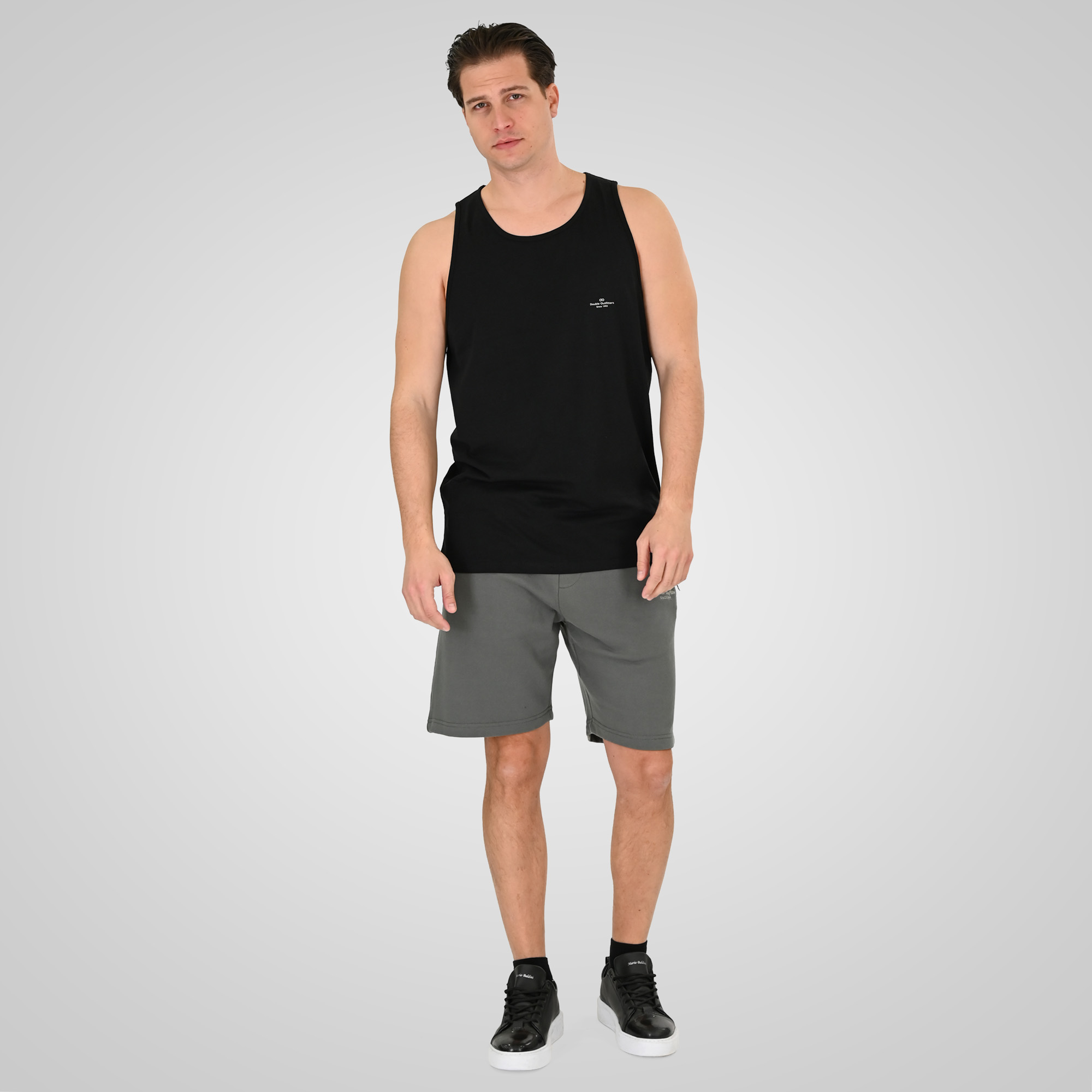 Double Αμάνικο Μπλουζάκι 261TSL-9134VA Black