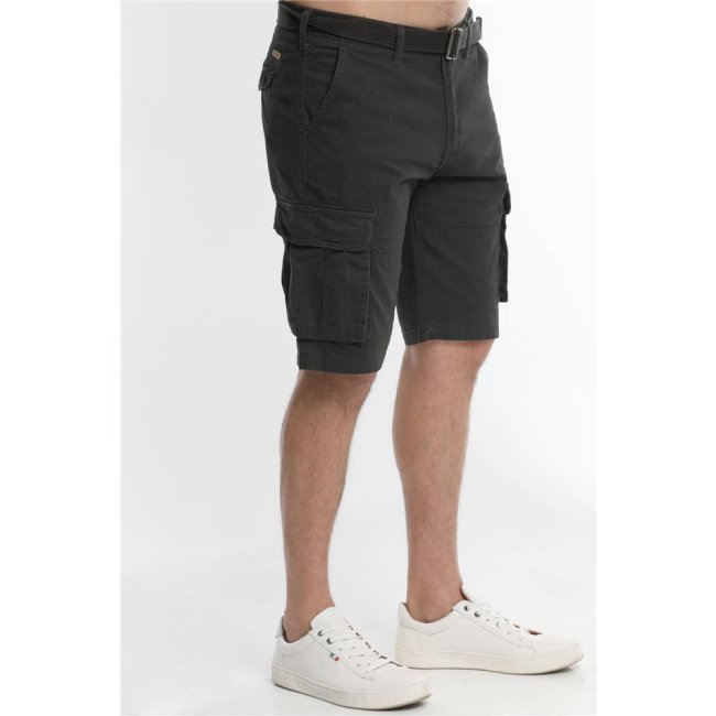 Double Ανδρική Βερμούδα Cargo MSHO-151A Anthracite Double Ανδρική Βερμούδα Cargo MSHO-151A Anthracite