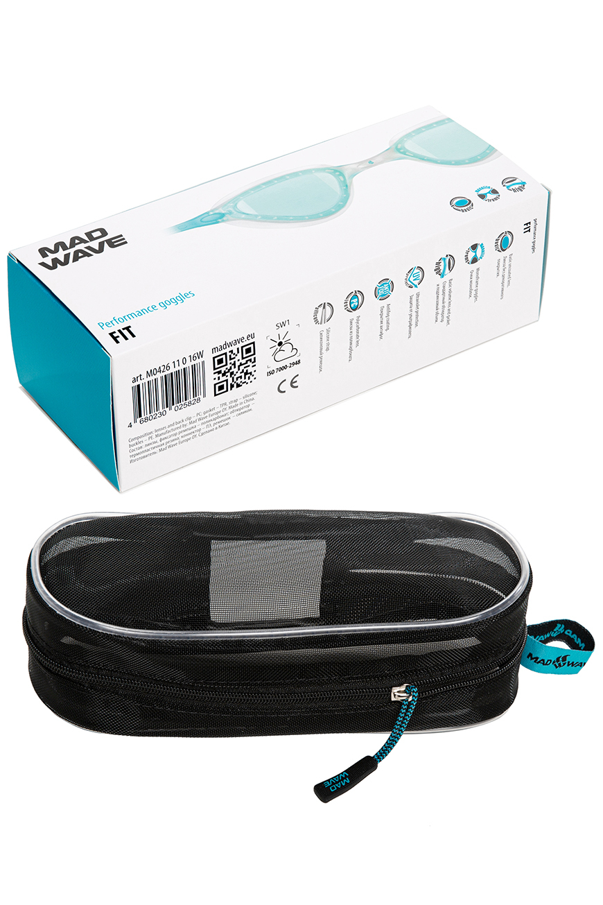 Mad Wave Performance Fit Γυαλιά Κολύμβησης M042611016W Turquoise Mad Wave Performance Fit Γυαλιά Κολύμβησης M042611016W Turquoise