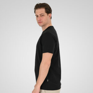 Double Ανδρικό Κοντομάνικο Μπλουζάκι V-Neck 261TS-9139 Black