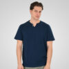 Double Ανδρικό Κοντομάνικο Μπλουζάκι V-Neck 261TS-9139 DK Blue Double Ανδρικό Κοντομάνικο Μπλουζάκι V-Neck 261TS-9139 DK Blue