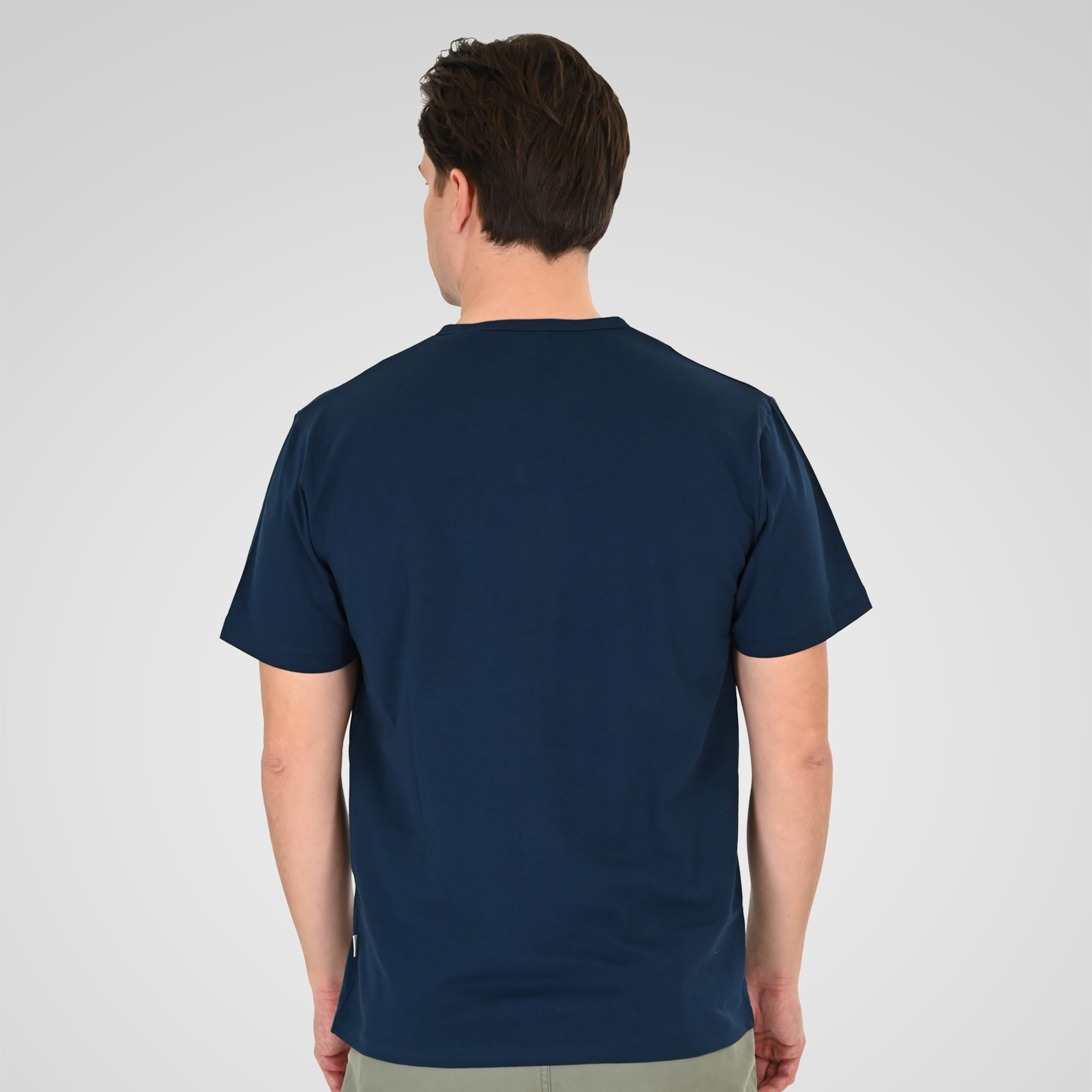 Double Ανδρικό Κοντομάνικο Μπλουζάκι V-Neck 261TS-9139 DK Blue Double Ανδρικό Κοντομάνικο Μπλουζάκι V-Neck 261TS-9139 DK Blue