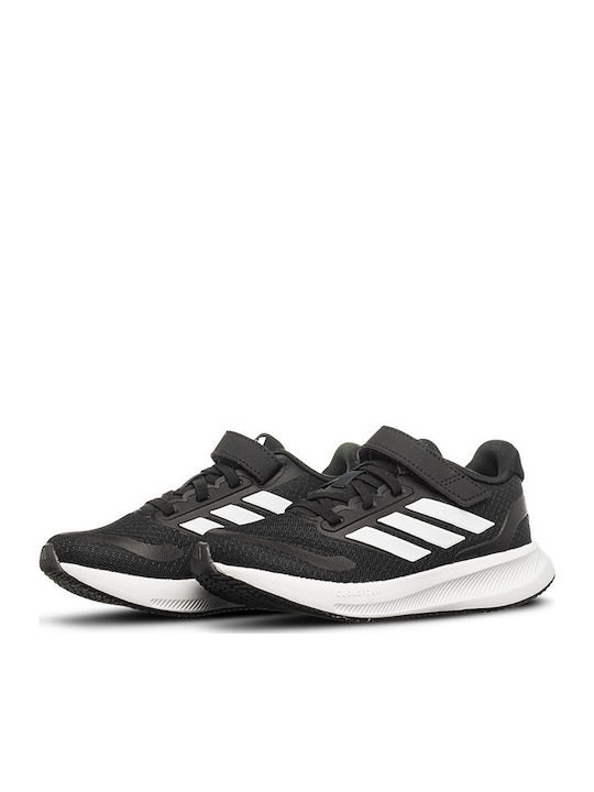 Adidas Runfalcon 5 Αθλητικά Παιδικά Παπούτσια Running με Σκρατς Core Black / Cloud White IE8574 Adidas Runfalcon 5 Αθλητικά Παιδικά Παπούτσια Running με Σκρατς Core Black / Cloud White IE8574
