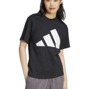 Adidas Essentials Big Logo Γυναικείο Αθλητικό T-shirt Μαύρο JC5724