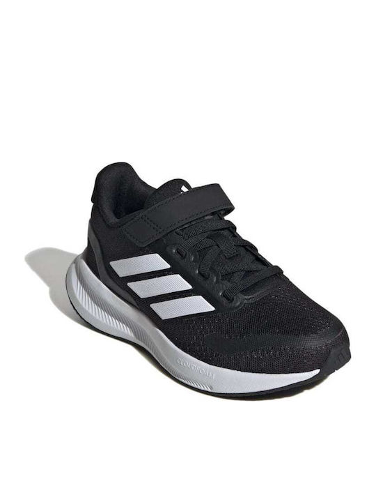 Adidas Runfalcon 5 Αθλητικά Παιδικά Παπούτσια Running με Σκρατς Core Black / Cloud White IE8574 Adidas Runfalcon 5 Αθλητικά Παιδικά Παπούτσια Running με Σκρατς Core Black / Cloud White IE8574