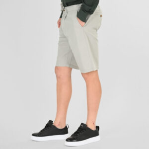 Rebase Ανδρική Λινή Βερμούδα 261RMSHO-7046 Smoke Green