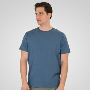 Double Κοντομάνικο Μπλουζάκι 261TS-9133 Dusty Blue