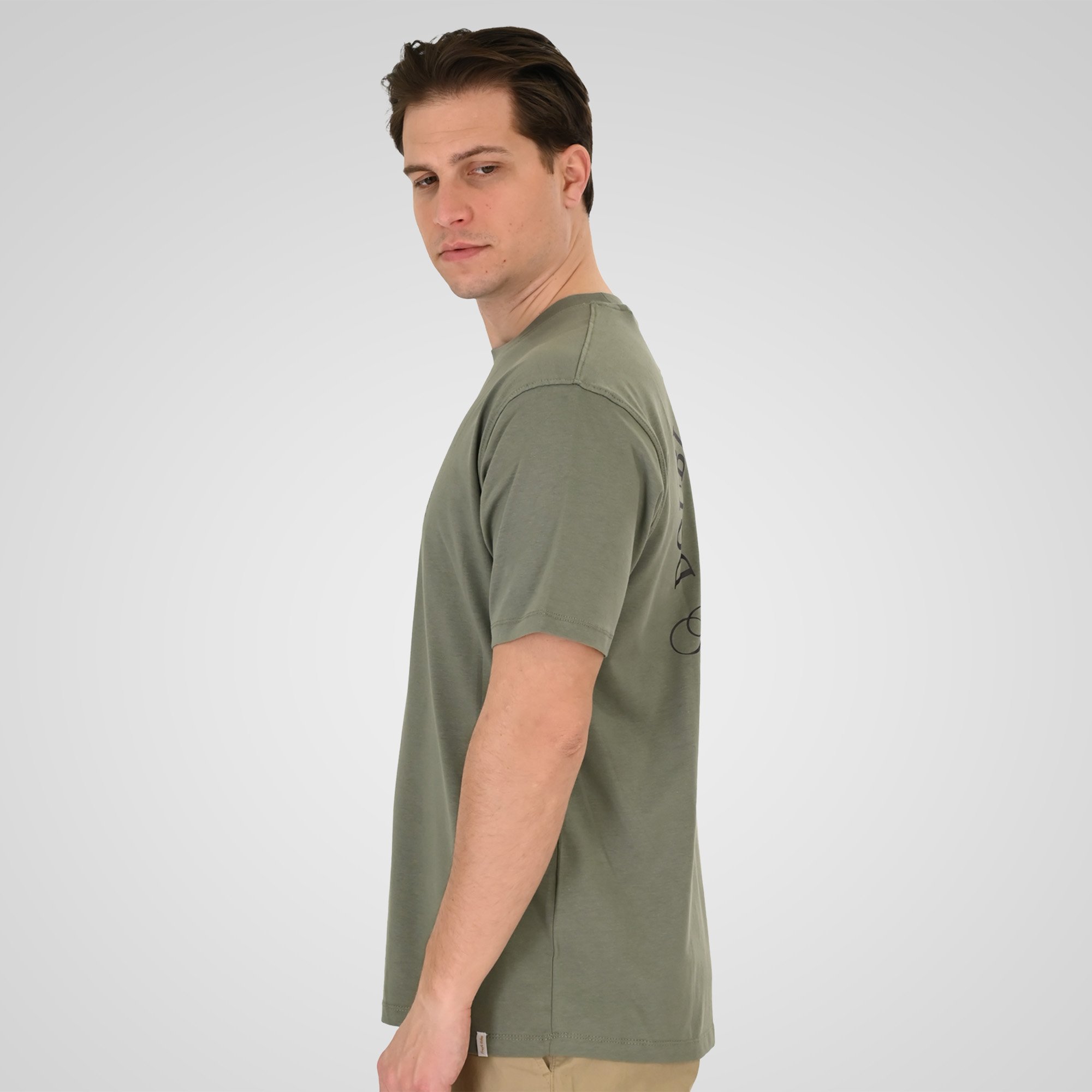 Double Κοντομάνικο Μπλουζάκι 261TS-9138 Agave Green