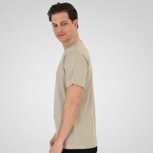 Double Ανδρικό Κοντομάνικο Μπλουζάκι V-Neck 261TS-9139 Stone Beige