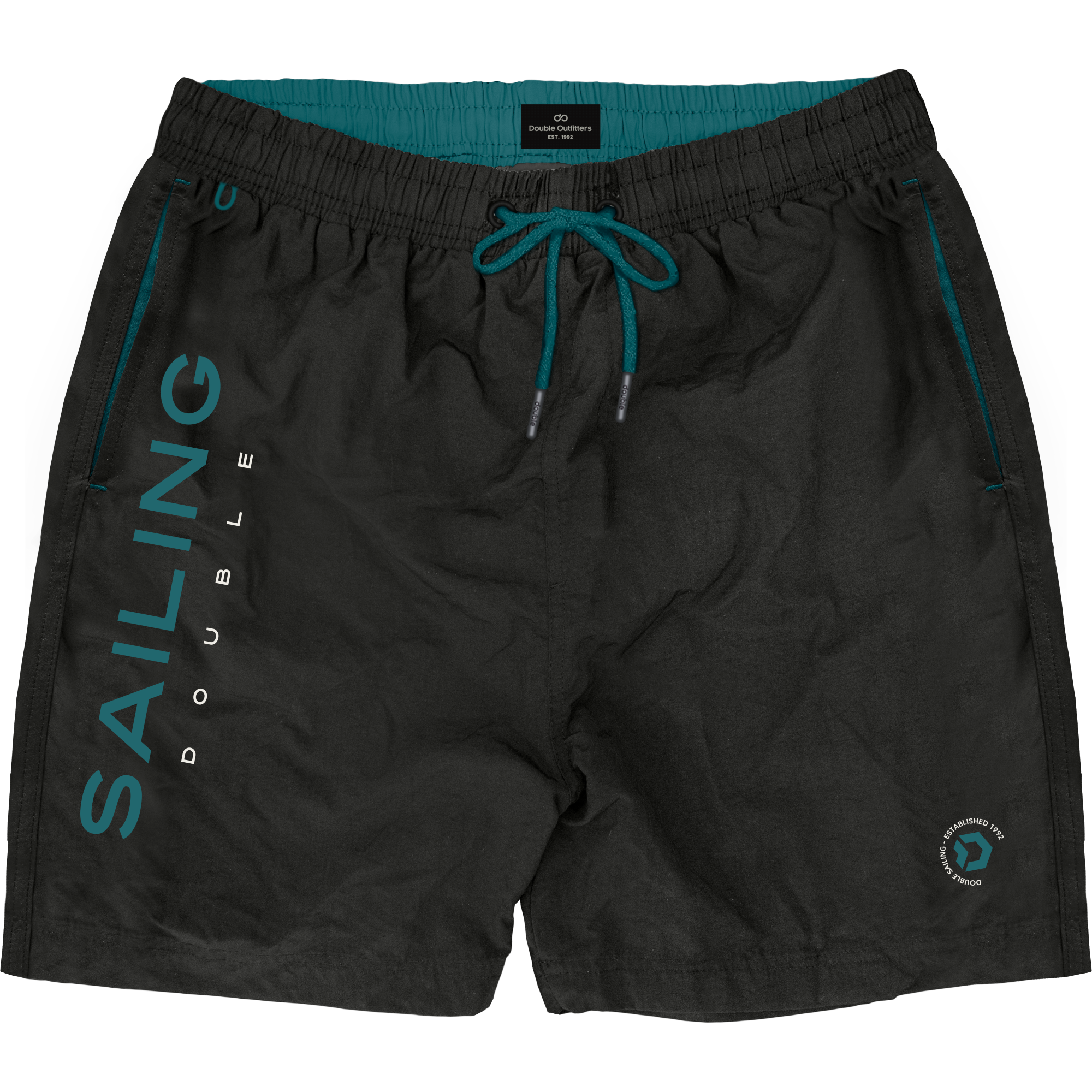 Double Μαγιό Shorts 261MTS-8032 Black Double Μαγιό Shorts 261MTS-8032 Black