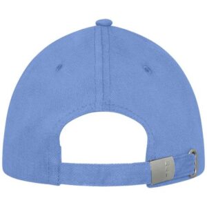 Elevate 6 Panel Cap Black Ciel(Με δυνατότητα εκτύπωσης)