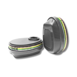 Active Gear Φίλτρα μάσκας A1B1E1K1 P3R D σετ 2τεμ. AIR F80X Active Gear Φίλτρα μάσκας A1B1E1K1 P3R D σετ 2τεμ. AIR F80X