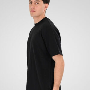 Rebase Μπλούζα (Waffle Fabric) Μαύρη 261RTS-9118 Black