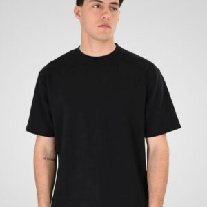 Rebase Μπλούζα (Waffle Fabric) Μαύρη 261RTS-9118 Black